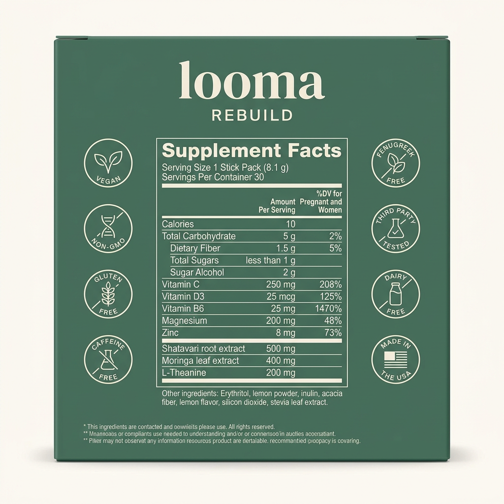 Looma Rebuild - Lactation Supplement For C-Section Moms